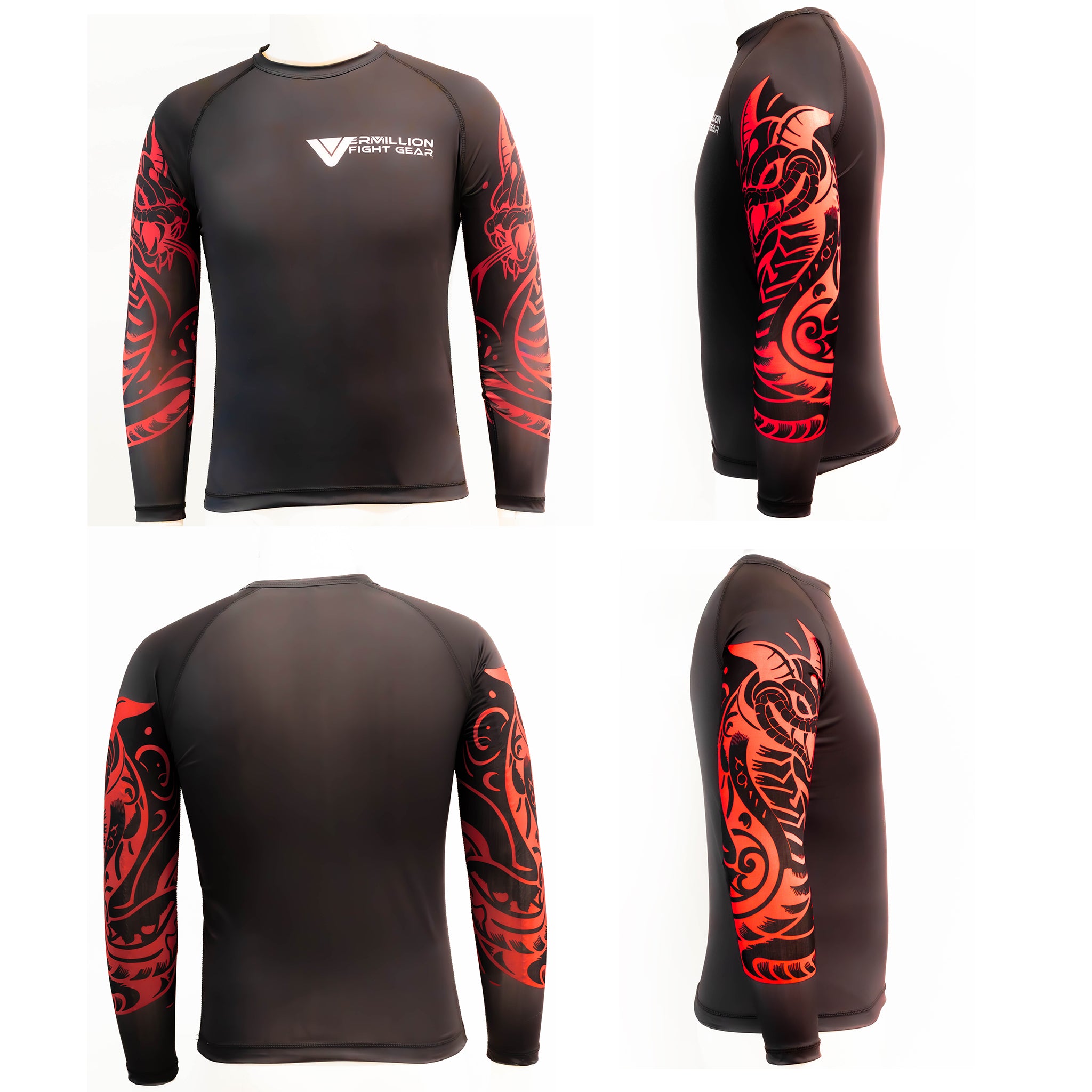 Vermillion Fight Gear "Apex-Flow" Cooling Rashguards | BJJ No-Gi Rashguards